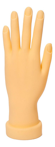 1 Par De Práctica De Uñas De Goma Flexible Flexible A Mano