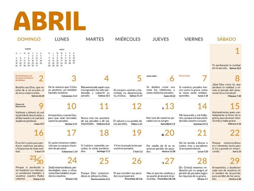 Imagen 3 de 5 de Calendario 2023 - Buenas Noticias Pack X 10 Unidades
