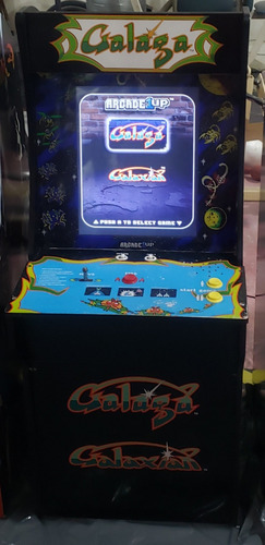 Maquinita 1up Galaga Original Arcade (Usado)
