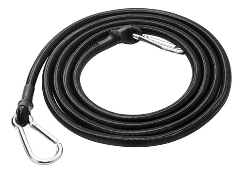 Para Cuerda Elástica Con Gancho Cuerda Elástica 2m 2m Negro