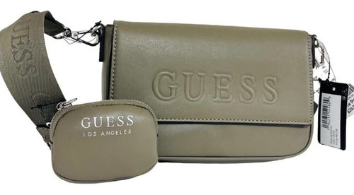 Bolsa Guess Los Angeles Transversal Com Porta Moeda Original