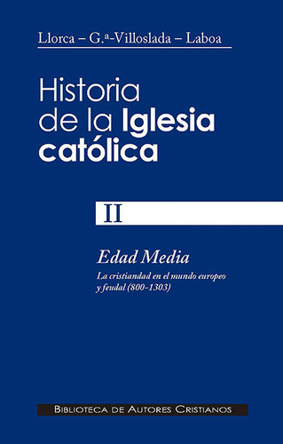 Historia De La Iglesia Catolica Ii Edad Media 800 1303 - ...