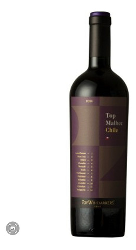 Vino Top Blend Malbec Chile 2014 