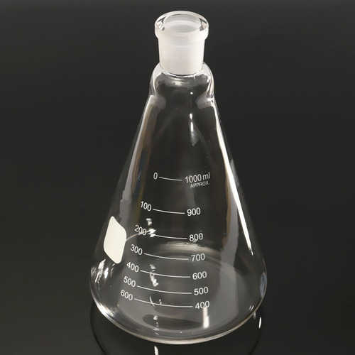 1000ml 24/29 Vidrio Erlenmeyer Frasco Cónico Botella Laborat