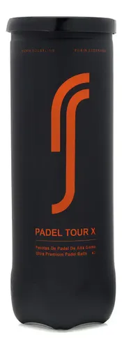Bola de Padel Profissional Robin Soderling Tour X Amarelo Tubo 3 ...
