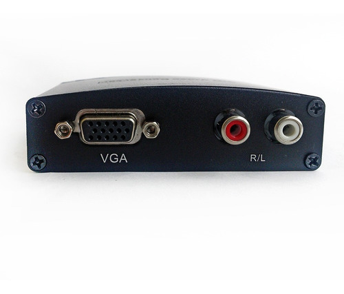 Caja Convertidor De Vga+(audio Rca) A Hdmi 10476