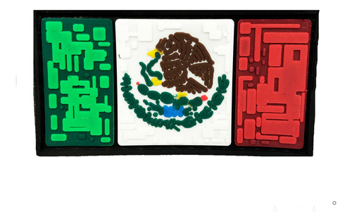 Parche Insignia Kampak Pach Bandera México 