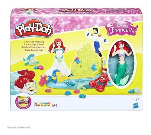 Play Doh Disney Princesas Boda Bajo El Mar