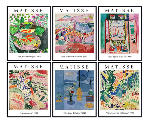 Arte Moderno Estilo Henri Matisse  Arte De Pared Y Deco...
