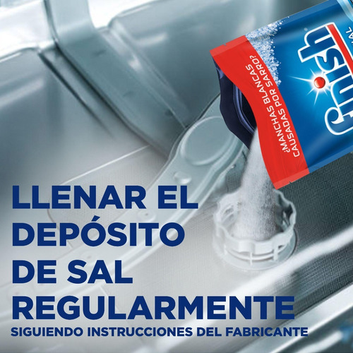 Imagen 6 de 6 de Finish Sal Especial Lavavajillas Automático 1 K X 2 Unidades