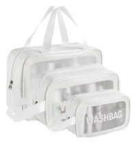 Comprar Organizadores Valija Impermeable Set X3 Necessaire Washbag Color Blanco
