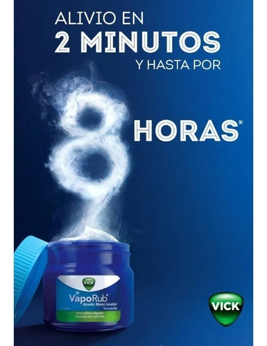 Vick Vaporub Ungüento Anticongestivo Resfriado 50gr Pack X2