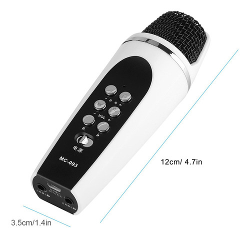 Mini Microfone De Troca De Voz De 4 Modos Para Ios/android