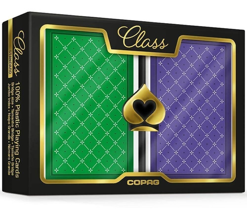 Set De Naipes Mazo Profesional Copag Class Bridge Standard