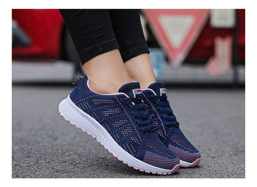 Zapatos Planos Malla Para Mujer Zapatillas Informales A Moda