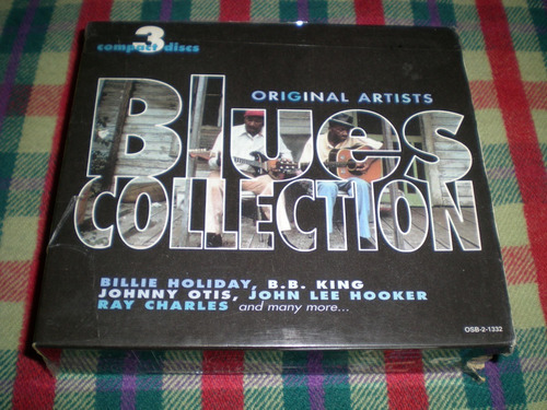 Blues Collection Box 3 Cds Made In Canada Slipcase K5