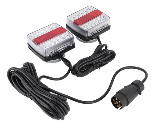 1 Par De Luces Led Magnéticas Para Remolcar Remolques En La