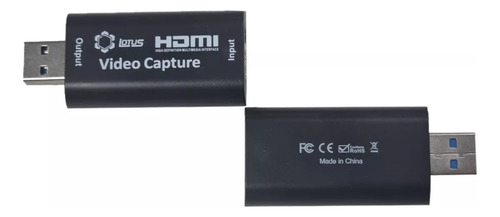 Kit 3 Placa Captura De Vídeo Hdmi 4k Usb 3.0 Lotus Lt-228