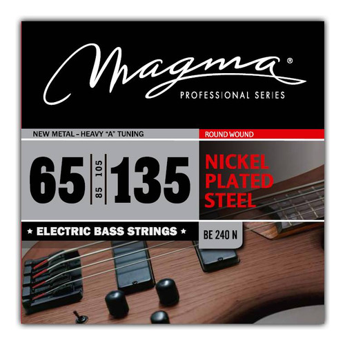 Encordado Magma Bajo Nickel P/steel 65-135 N.metal H Be240n