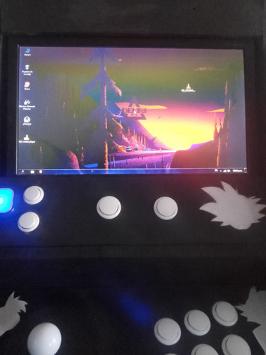 Imagen 2 de 10 de Bartop Con Batocera Y Windows 7 En Arranque Dual. Arcade+pc