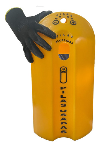 Contenedor De Basura Apollo Contenedor Pilas Apollo 1 - Amarillo