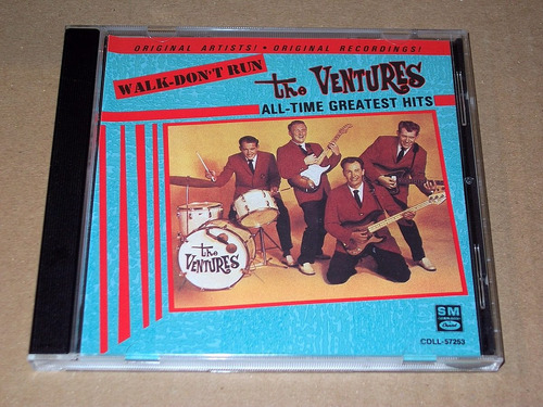 The Ventures Walk Don't Run All-time Greatest Hits Cd