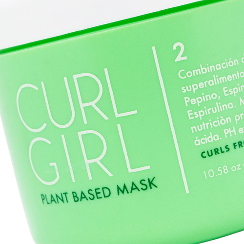 Curl Girl Plant Based Shampoo + Mascara Nutricion Rulos 6c