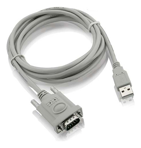 Cabo Adaptador Usb 2.0 Serial Conversor Rs232 Db9 9 Pinos