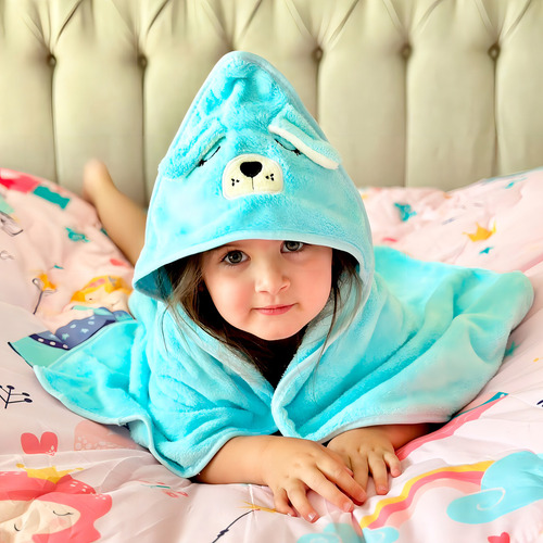 Tina Para Bebe Tubbies 2go - Small + Pad + Toalla De Capucha Tubbies 2 Go Small / Pad / Toalla Azul