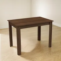 Comprar Mesa De Comedor Rectangular 4 Puestos Marrón