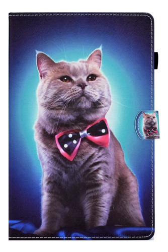 Funda Para Tableta Samsung Galaxy Tab A7 10.4 (gato Pajarita