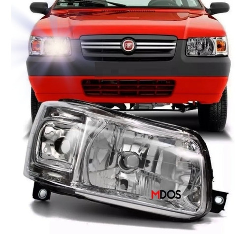 Optica Fiat Uno Fire 2012 2013 2014 2015 2016 2017 Derecho