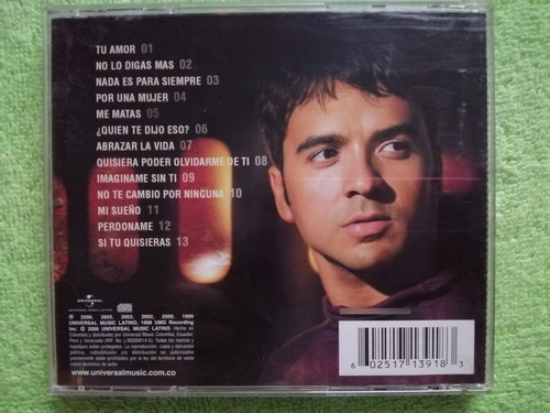 Eam Cd Luis Fonsi Exitos 1998 - 2006 Sus 13 Primeros Hits