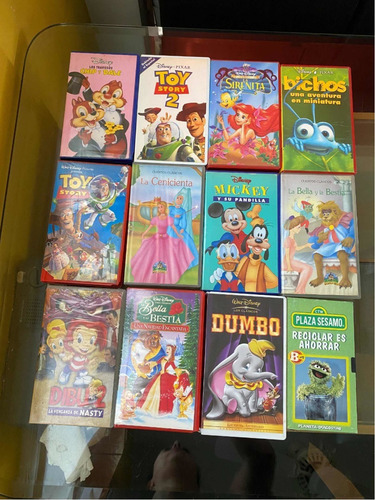 Pelicula Vhs Original Doblada Al Español Walt Disney Dumbo (Usado)