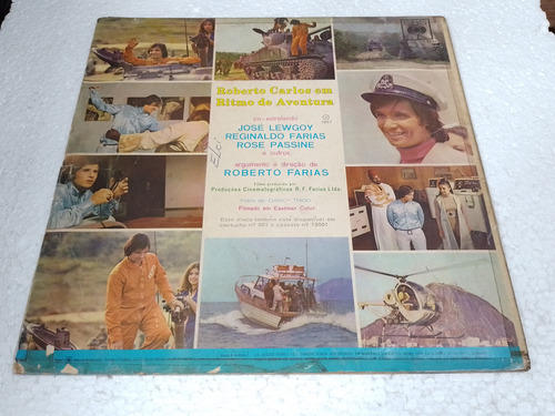 Lp - Roberto Carlos / Em Ritmo De Aventura 1967 (a3) (Usado)
