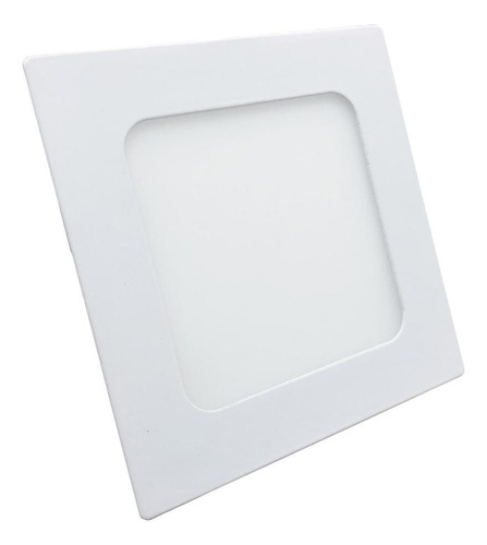 Luminaria Led Plafon Perkon Embutir Quadrado 06w 6000k 12cm