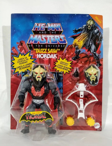 He Man Motu Buzz Saw Ordak Deluxe Mattel