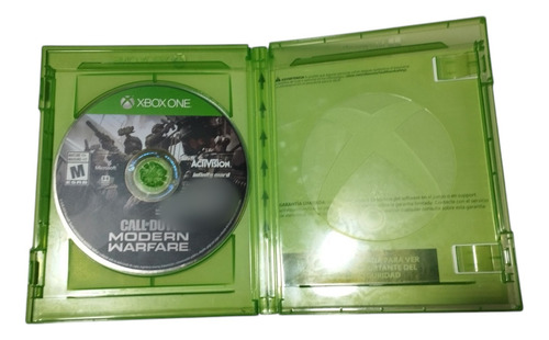 Call Of Duty Mordern Warfare Xbox One (Usado)
