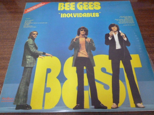 Bee Gees Inolvidables Vinilo Doble Argentino Promo Ggjjzz