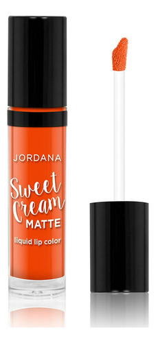 Sweet Cream Matte Liquid Jordana Lip Color Color 05 Mango Sorbet