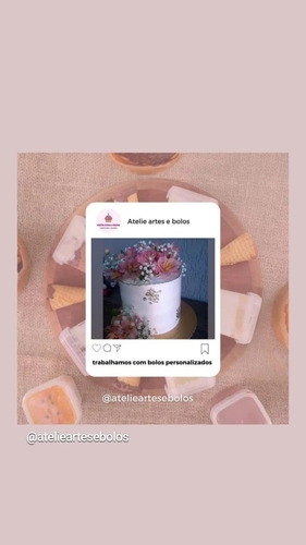 Imagem 4 de 5 de Bolos Personalizados E Decorados Kg
