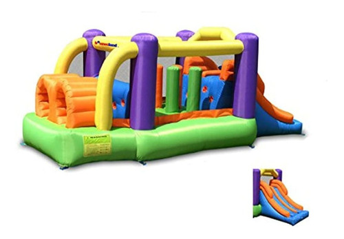 ~?bounceland Bounce House Inflable Bouncer Obstacle Pro-race