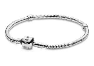 Pulsera Pandora Moments Broche De Barril Barrel Original