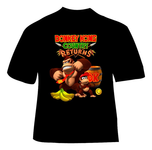 Polera Donkey Kong - Ver 01 - Country Returns