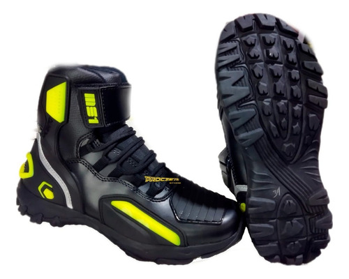 Botas Cortas Deportivas Moto Botin Ms1 Procter 