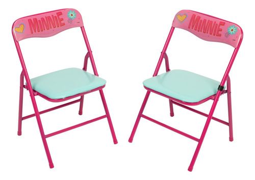 Juego De Mesa Y Sillas Minnie Para Niños De 3 A 7 Años