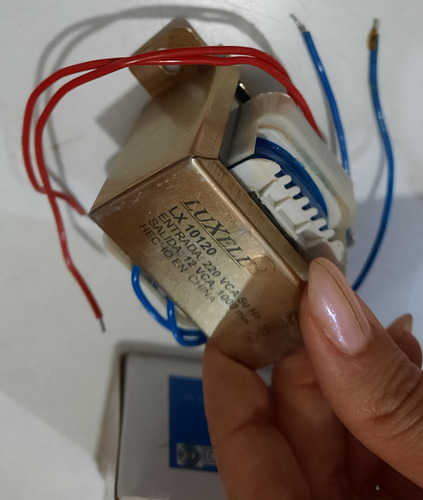 Transformador (7 Unid)220 Vca 50hz A 12 Vca 1000 Ma En Caja (Usado)