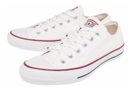 Tênis Converse All Star Chuck Taylor Core Ox Branco Original - R$ 120,00 em Mercado Livre