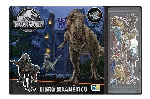 Libro Magnetico Jurassic World Novelty