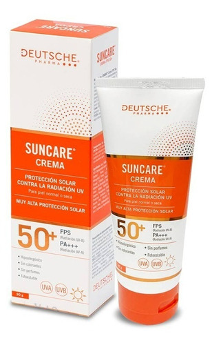 Protector Solar Suncare Crema 50+ 90gr. 